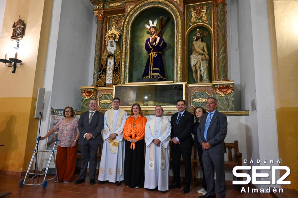 Se recupera en Agudo el retablo de Nuestro Padre Jesús Nazareno, de la Virgen de los Dolores y del Santo Sepulcro 